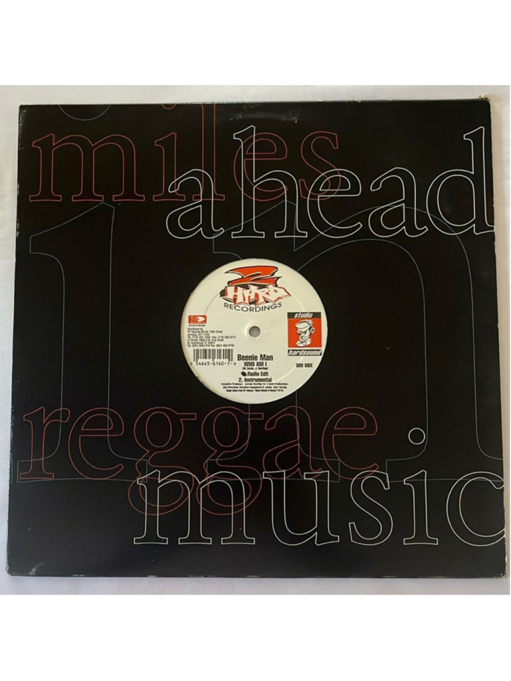 BEENIE MAN "WHO AM I?" VINYL RECORD